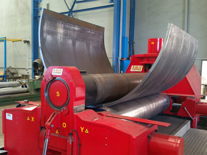 Carbon Steel Plate Rolling